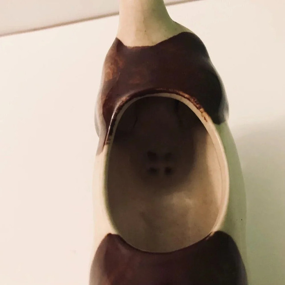 Vintage  Ceramic Cow Creamer Figurine 7 Inch Long Japan - Picture 6 of 13